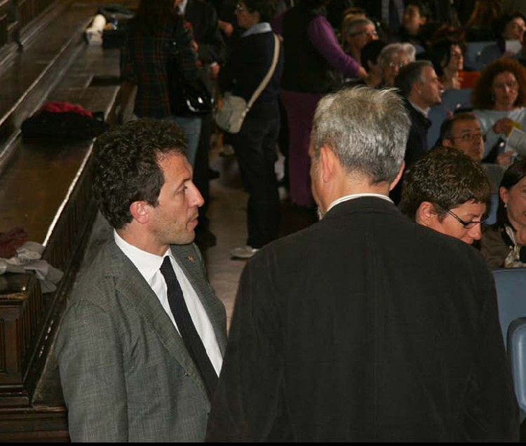 Da sinistra: Vladimiro Boccali - Sindaco di Perugia e Raoul Ciappelloni - Redazione SPVet.it